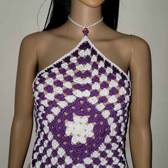 Crochet halter top - Picture 3 of 10